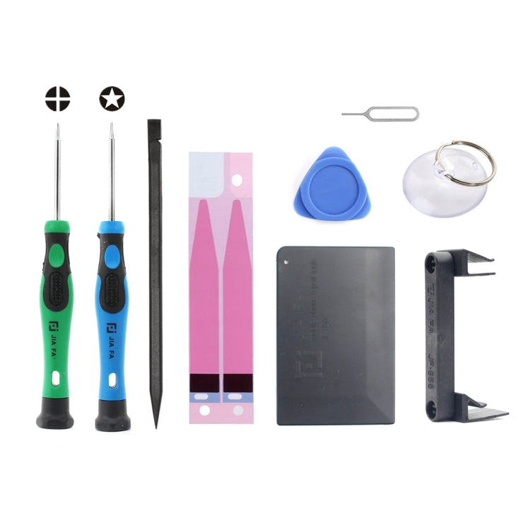 JIAFA JF-8157 Set di strumenti di riparazione batteria 9 in 1 per iPhone SE e 5s e 5c e 5, For SE & 5s & 5c & 5 JIAFA JF-8157 Set di strumenti di riparazione batteria 9 in 1 per iPhone SE e 5s e 5c e 5, For SE & 5s & 5c & 5